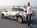 Bernd Flessner ist zum 14. Mal Deutscher Meister im Windsurfen. Foto: Auto-Reporter/Toyota